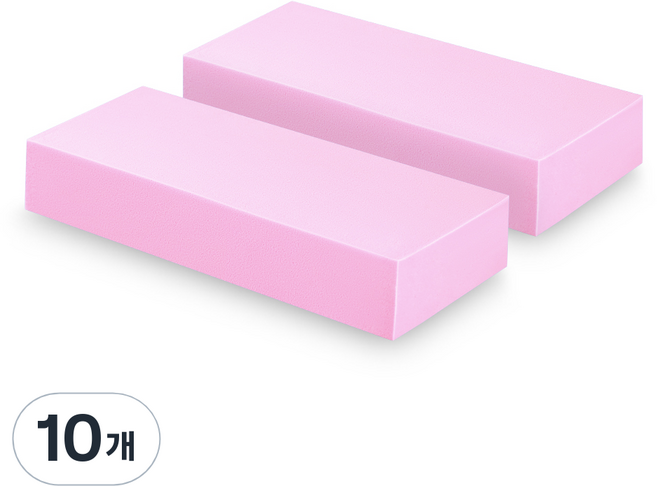 일상공감 때펀지, 핑크, 1개입, 10개