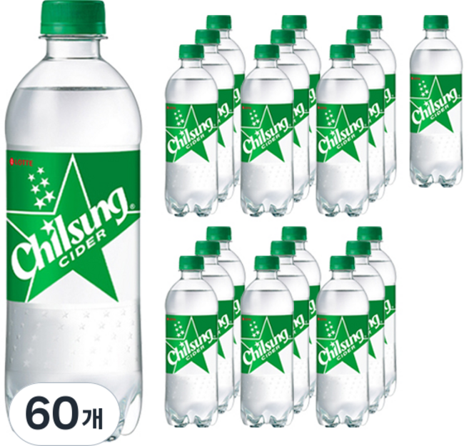칠성사이다, 500ml, 60개
