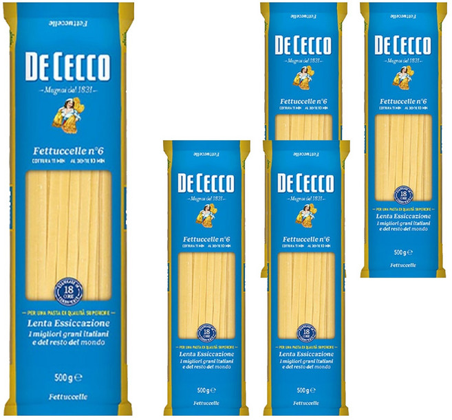 데체코 페투칠레 파스타면, 500g, 5개