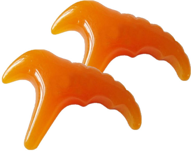 MEO 밀랍 마사지 신형 T자형 발 지압봉, 2개