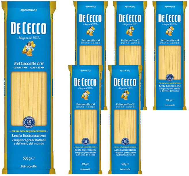 데체코 페투칠레 파스타면, 500g, 6개