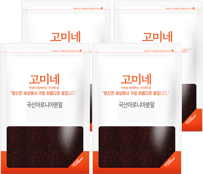 고미네 아로니아 분말, 4개, 200g