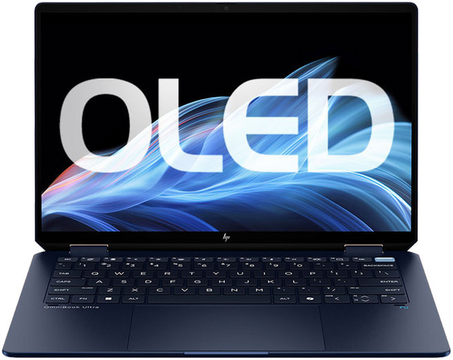 hp 惠普 OmniBook Ultra Flip 14 OLED 14吋, Intel Core Ultra 7-258V, Intel Arc 140V, 32GB LPDDR5, 1TB Gen4 SSD, Windows 11 Home, 藍色, 14‑fh0021TU