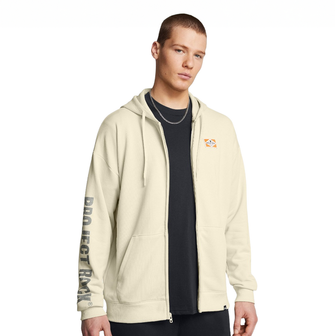 UNDER ARMOUR 安德瑪 男款 Project Rock 重磅 Tools of Trade 全拉鍊外套 1386898