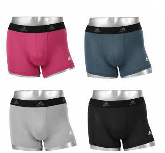 아디다스 남성용 에어로레디 홀로그램 드로즈 팬티 4종 세트