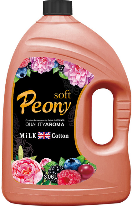 아토세이프 퍼퓸 섬유유연제 피오니 소프트 본품, 3.06L, 1개