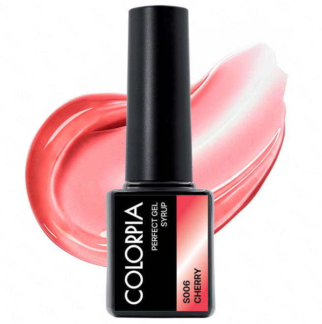 칼라피아 원스텝 시럽 젤네일, S006 체리, 6g, 1개