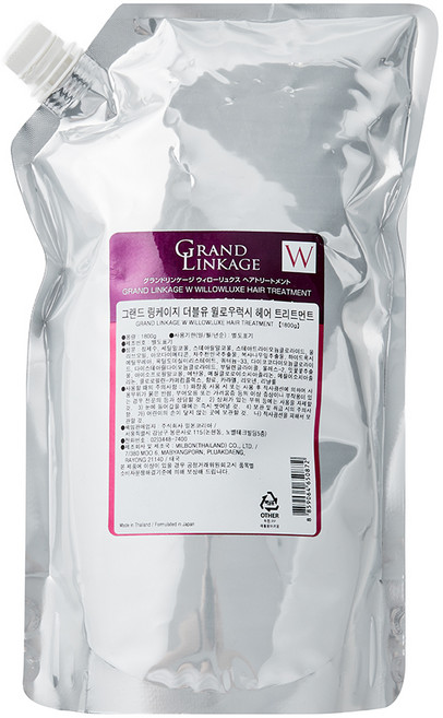 mILBOn Grand Ringkage 柳樹奢華護髮素, 1個, 1.8kg