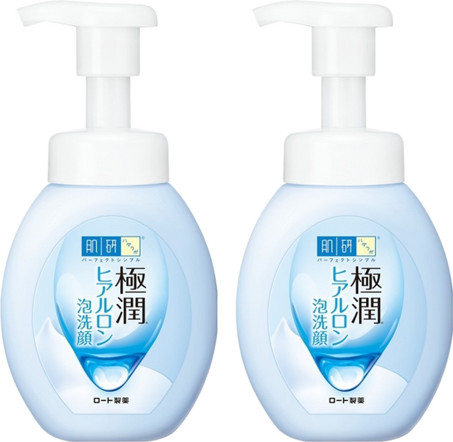 HADALABO 肌研 極潤保濕泡洗顏 160ml, 2瓶