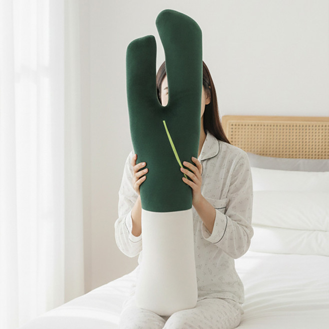 일상나눔 야채 모찌 바디필로우, 대파