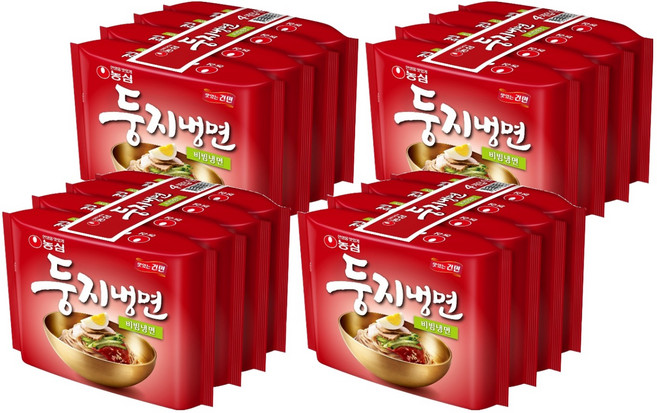 둥지냉면 비빔냉면 162g, 16개
