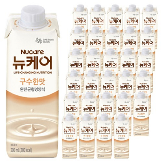 뉴케어 완전 균형영양식 구수한맛, 200ml, 48개