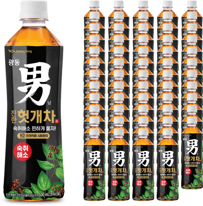 광동진한헛개차, 500ml, 60개