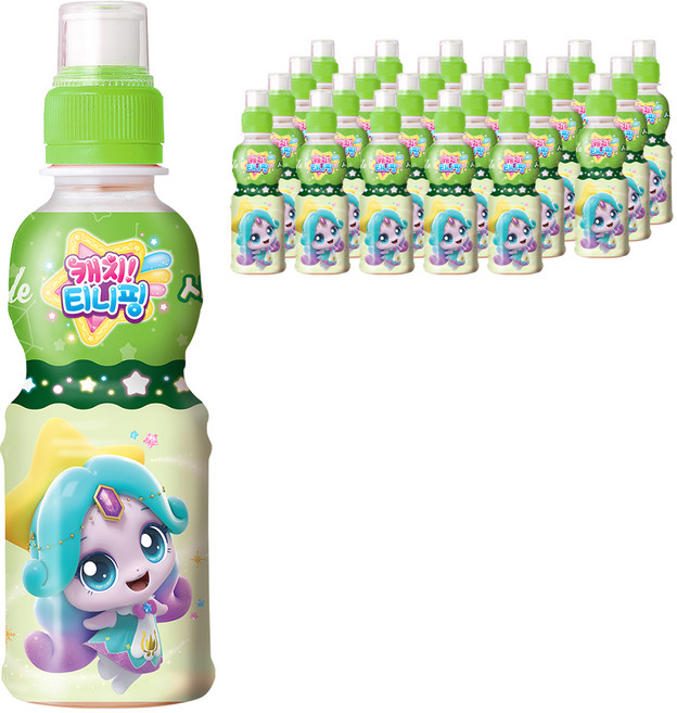 웅진 캐치 티니핑 사과맛, 24개, 200ml