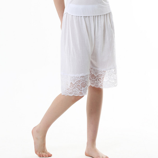 캐리루시 인견 레이스 훌라 냉감 속바지