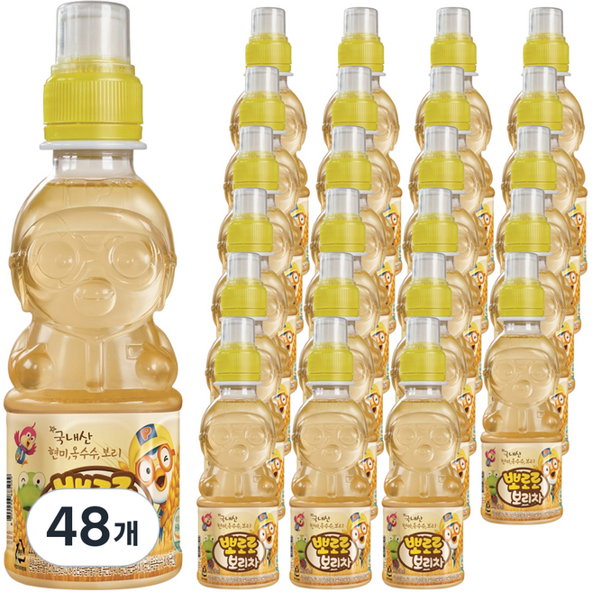 팔도 뽀로로 아기보리차, 220ml, 48개