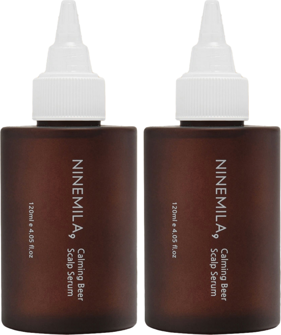 [비건라이프] 나인밀라 카밍비어 두피세럼, 120ml, 2개