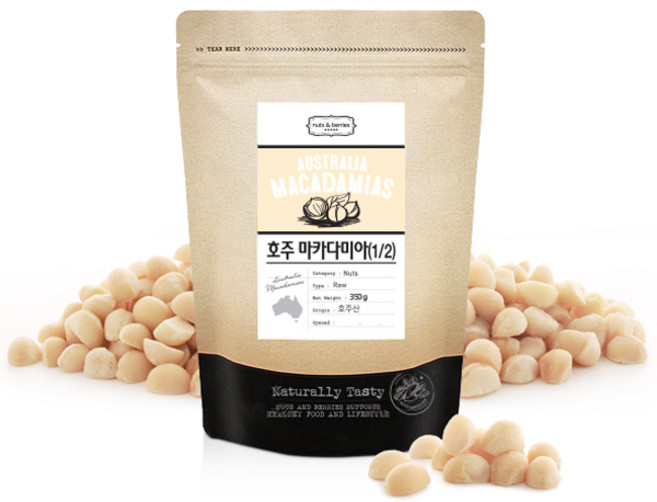 넛츠앤베리스 마카다미아, 350g, 1개