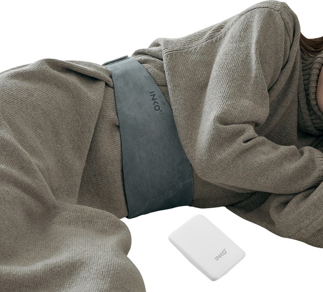 잉코 프리미엄 슬림 온열찜질기, PD-1002, 그레이
