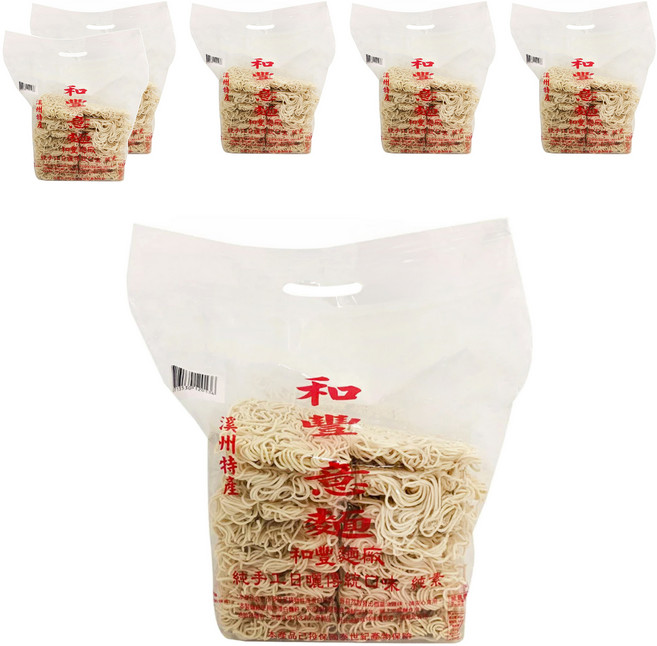和豐拉麵 意麵, 1.2kg, 6袋