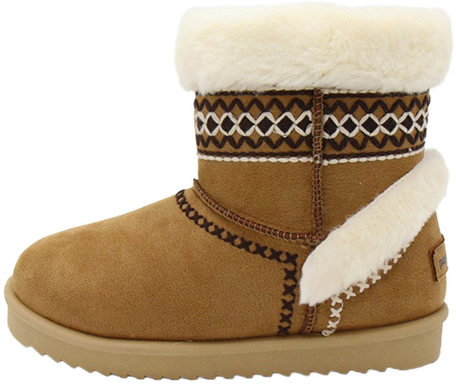 paperplaneskids 防寒毛靴