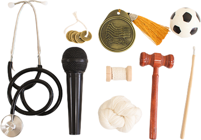 파티렐라 돌잡이 용품 9종 세트, 혼합색상, 1세트