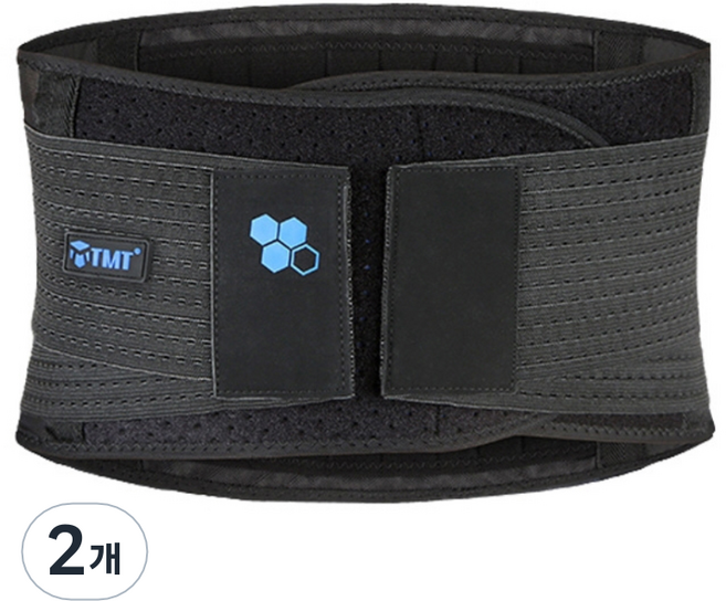 메디칼코어 이중 밴드 탄력 허리보호대 WB-127, 2개