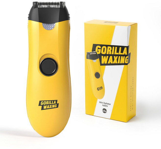 고릴라왁싱 휴대용 국소부위 모근제거기, Purple Gorilla-Ep1000