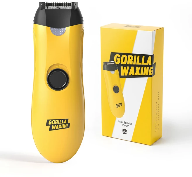 고릴라왁싱 휴대용 국소부위 모근제거기, Purple Gorilla-Ep1000 - 쿠팡