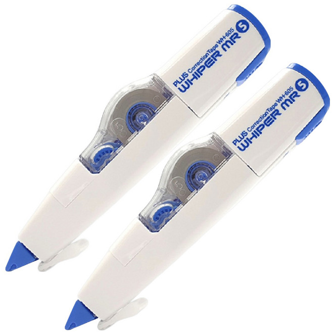 플러스 수정테이프 WH-605, 블루, 2개