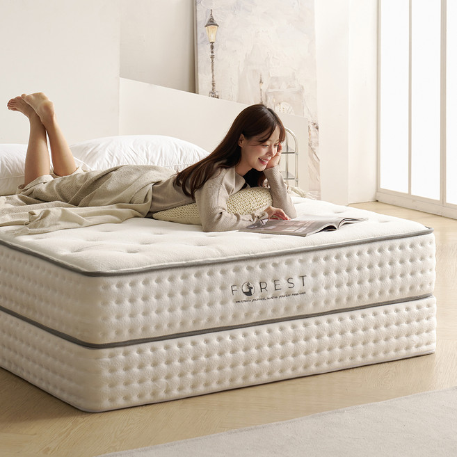 보니애가구 올시즌 스탠다드 텐셀 독립스프링 매트리스 방문설치, 250mm, 미디엄소프트