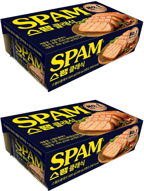 스팸 클래식, 200g, 6개