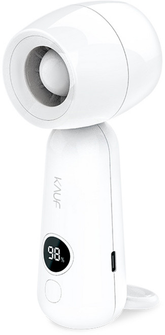 카프 멀티 키링 초고속 선풍기, KF-SHF04, 화이트