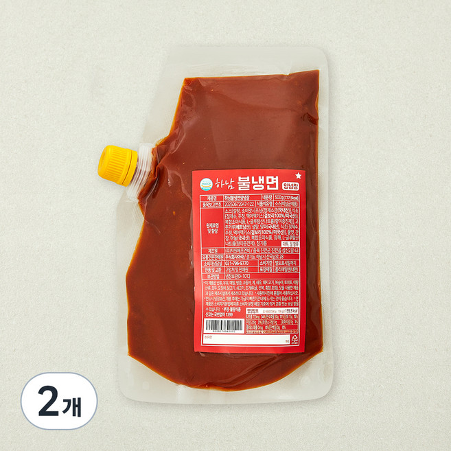 하남 불냉면 양념장, 500g, 2개