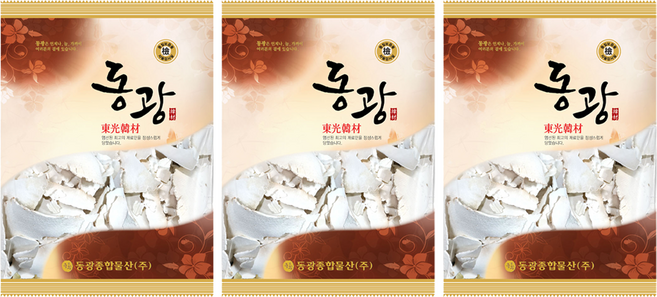 동광한방몰 백복령, 100g, 3개