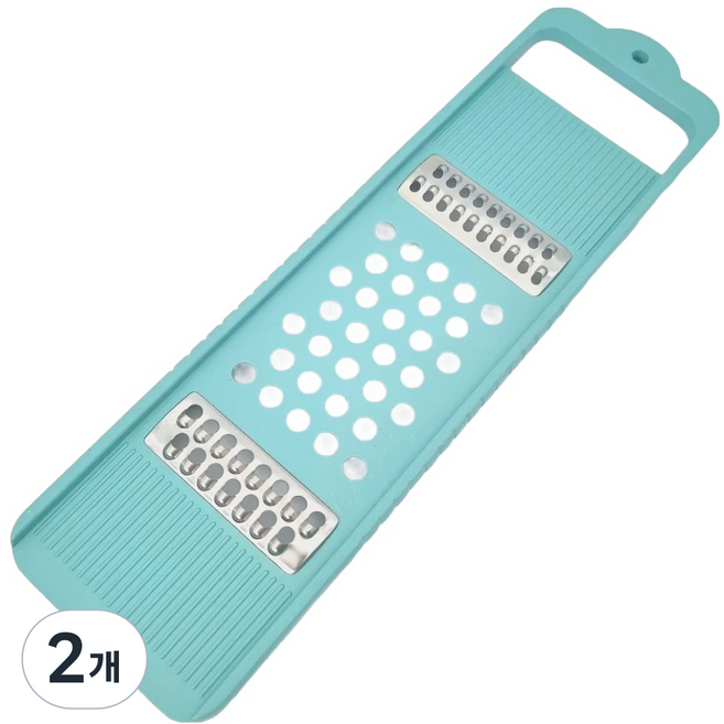 로이홈 다용도 멀티 스텐 채칼 강판, 민트, 2개