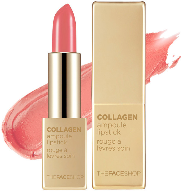 더페이스샵 콜라겐 앰플 립스틱, 1개, 13 브라운킬러