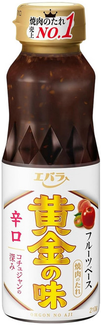 Ebara 荏原 黃金烤肉醬 辛口, 210g, 1瓶