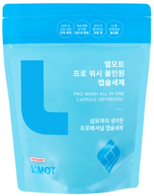 엘모트 프로워시 올인원 캡슐세제, 30개입, 1개 - 쿠팡