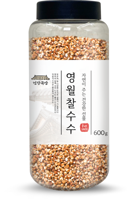 건강곡간 영월 찰수수, 600g, 1개