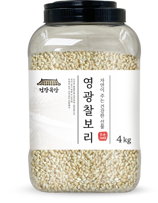 건강곡간 영광 찰보리, 4kg, 1개