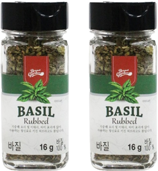 브레드가든 바질, 16g, 2개