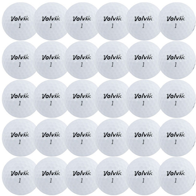 볼빅 골프공 로스트볼 특A+ 42.67mm, 화이트, 30개