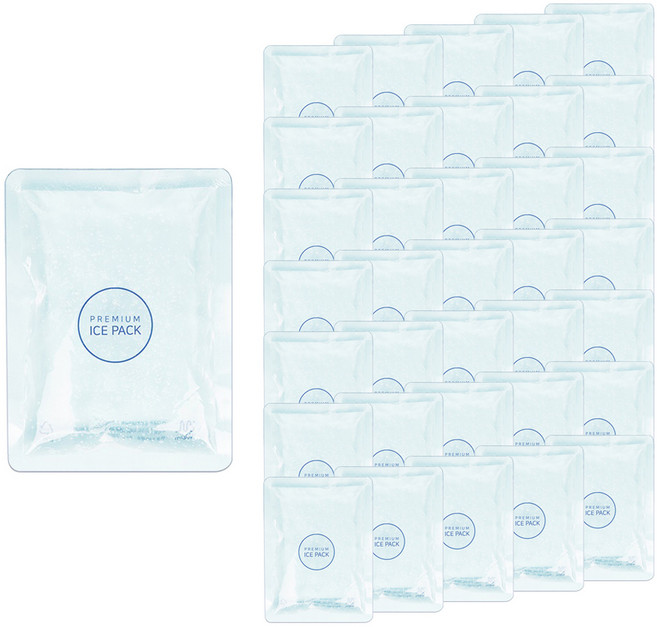 우림 프리미엄 젤 아이스 보냉팩 대형, 36개입, 1개