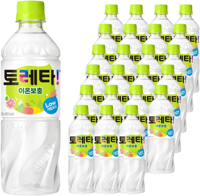토레타 이온음료, 500ml, 24개