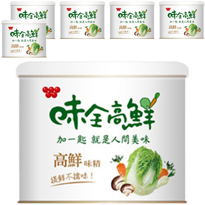 味全高鮮 味精, 200g, 6罐