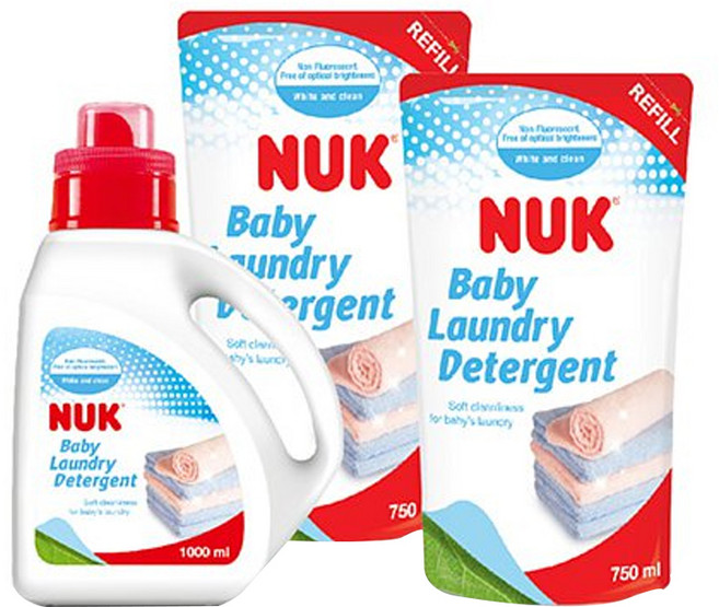 NUK 嬰兒洗衣精, 1組, 2.5L