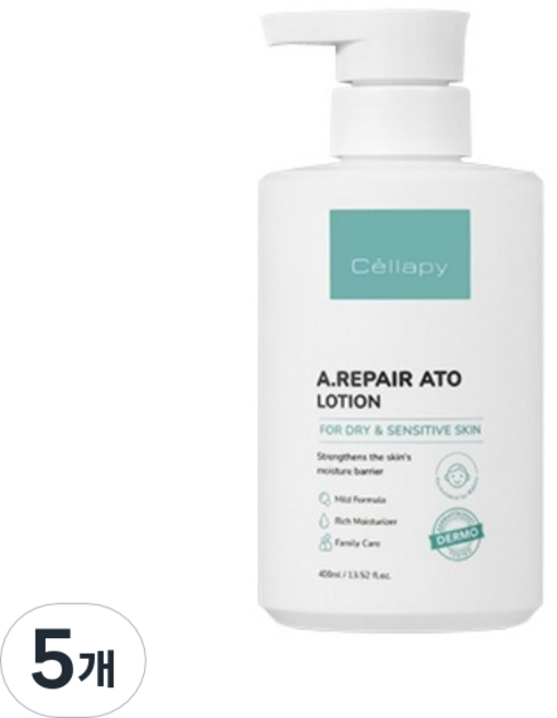 셀라피 에이리페어 아토 로션, 5개, 400ml