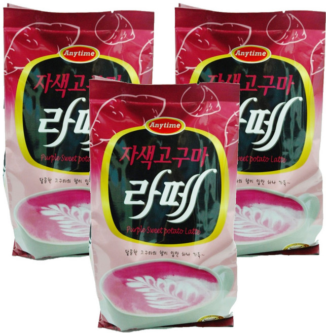 위드고 자색고구마 라떼 파우더, 1개입, 3개, 1kg