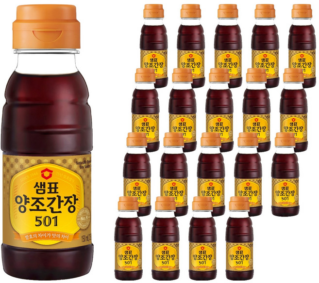 Sempio 膳府 釀造醬油 501, 150ml, 20個